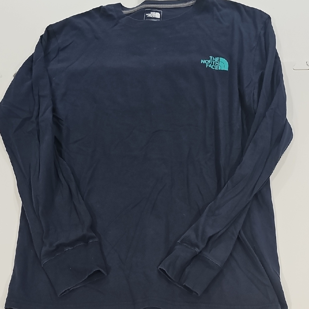 The North Face Men's Navy Blue Long Sleeve Shirt